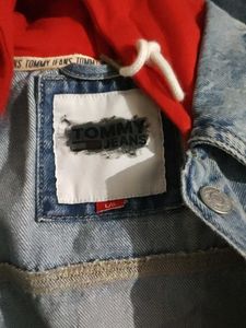 Denim Jacket with Hoodie Brand New