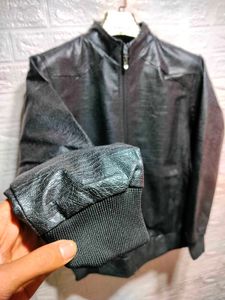 Stylish Black Leather Jacket