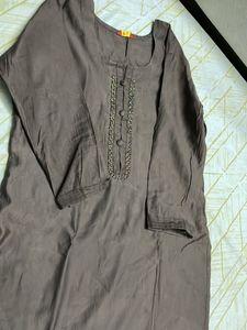 Elegant Vertician  Brown Kurta