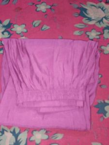Lavender Embroidered Kurta Set
