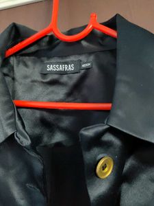 Sassifras Black Blazer Jacket