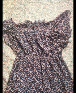 Floral Print Mini Dress