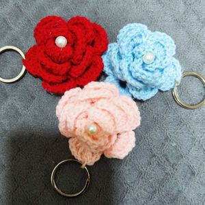 Crochet keychain