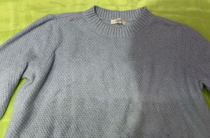 Light Blue Knit Sweater