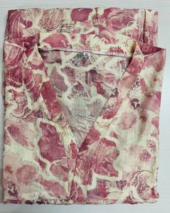 Floral Print Dress - XL Size