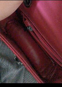 Burgundy Shoulder Bag