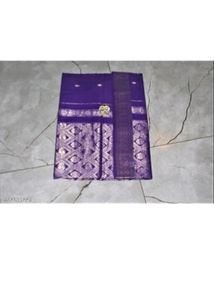 Violet Colour Saree
