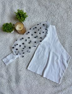 Chic White Off Shoulder Top