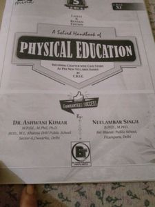 Class-11 Physical Education Book