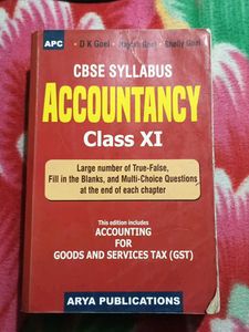 Accountancy Class XI