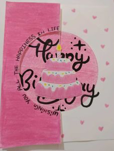 Mini Birthday Greeting Card