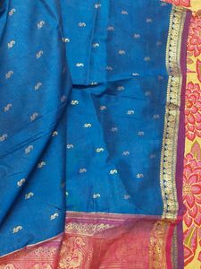 Good Condition Pure Kanjivaram Saree For Sale