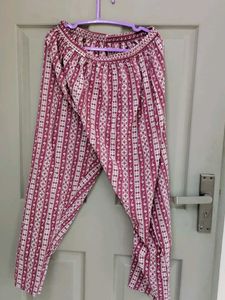 Pure Cotton Churidar Set With Bottom And Duppatta