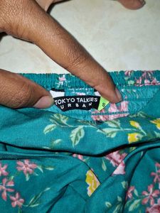 Floral Print Crop Top