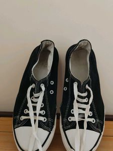 Classic Black Sneakers