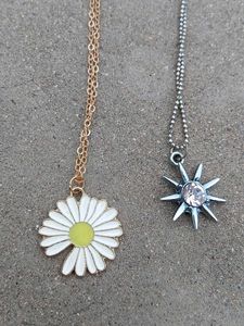 Daisy &amp; Star Necklaces