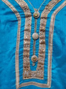Elegant Blue Kurta