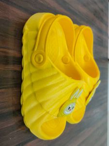 Cute Yellow Kids Sandals