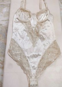 Vintage Lace Trim Bodysuit