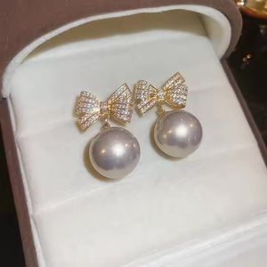 Korean Bow Pearl Earrings🎀