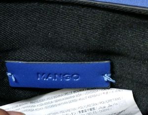 MANGO ELECTRIC BLUE Bag