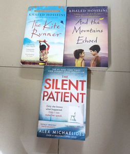 Khaled Hosseini Books & The silent Patient
