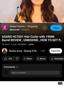 Agaro Hair Curler