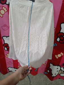 Cardigan  Top and Knitted  Skirt Set