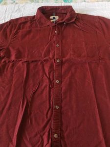Maroon Casual Shirt