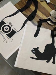 CANVAS TOTE/SHOPPING BAGS FOR WOMEN/GIRLS