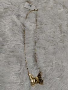Antitarnish Butterfly Pendant Necklace