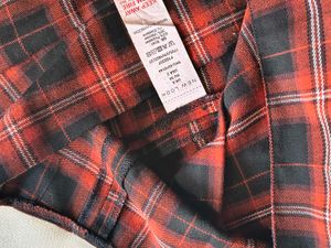 Red Plaid Mini Skirt