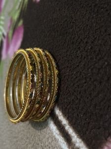 Set of Gold Bangles