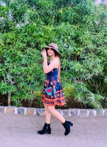 Short Floral Dress