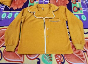 Mustard Button Night Suit