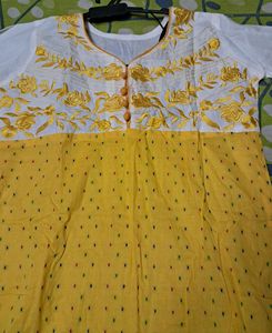 Beautiful Yellow Kurti