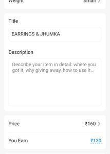 EARRINGS &amp; JHUMKA