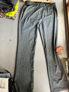 Gray Adidas Track Pants