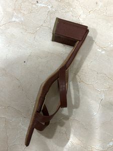 Allen Solly women Brown Strappy Heels