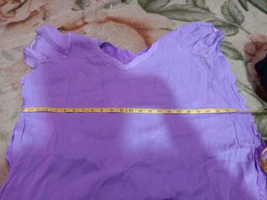 Elegant lavender  stone beads punjabi Suit patiyal