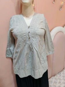 Embroidered Short Kurti