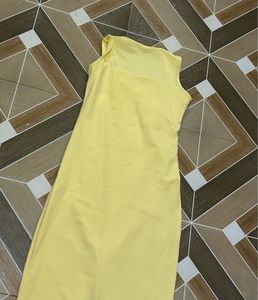 Butter Yellow Dress