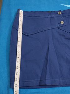 Navy Short Skirt