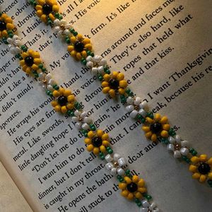 Sunflower bracelet