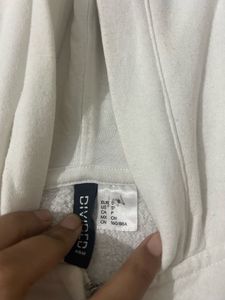 H&amp;M Cropped Zip-up Hoodie