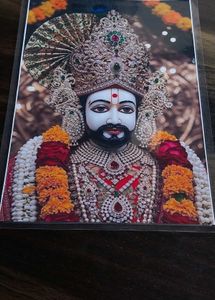 Lord Krishna Art Print in Lamination Sheet