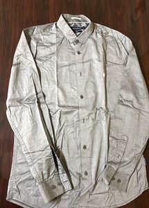 FCUK shirt Men's Gray Long Sleeve