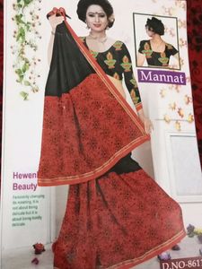 NEW Premium Quality Georgette Saree