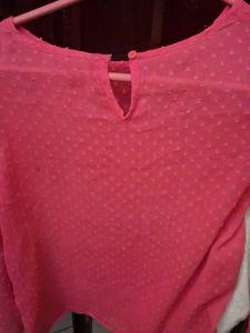Coral Bell Sleeve Blouse