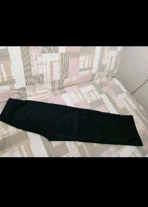 Love Side Stripe Black Pants